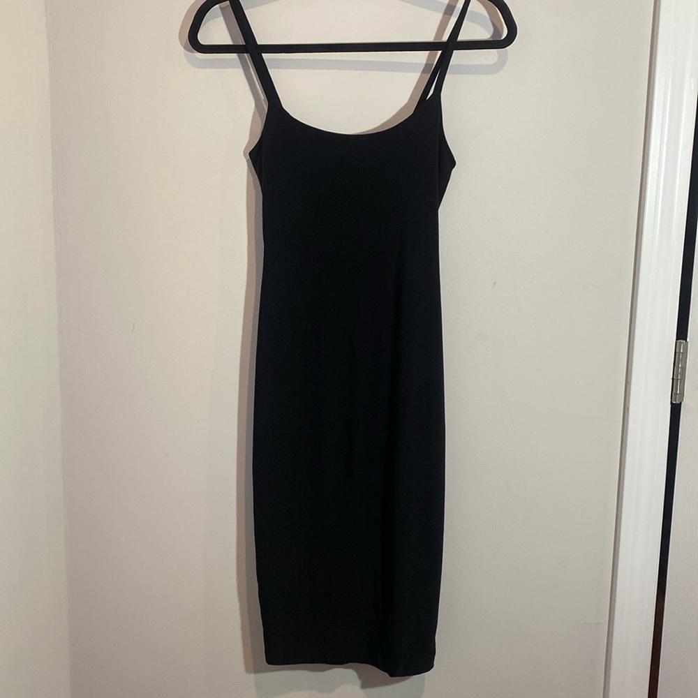 Black MIDI Dress
